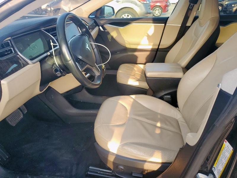 5YJSA1CG0DFP15615 - 2013 TESLA MODEL S BLACK photo 7