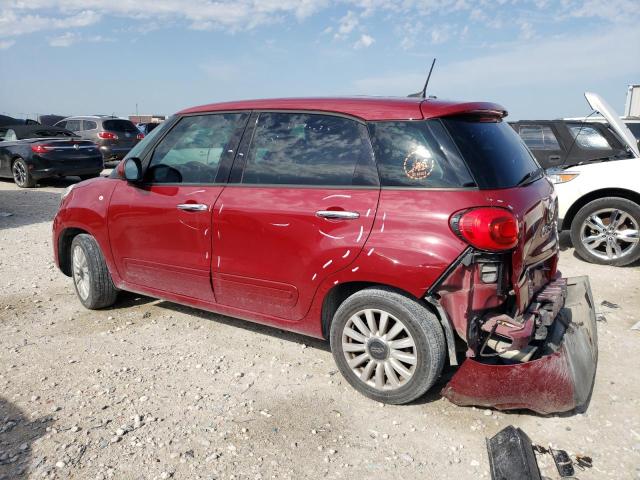 ZFBCFAAH1HZ039826 - 2017 FIAT 500L POP RED photo 2