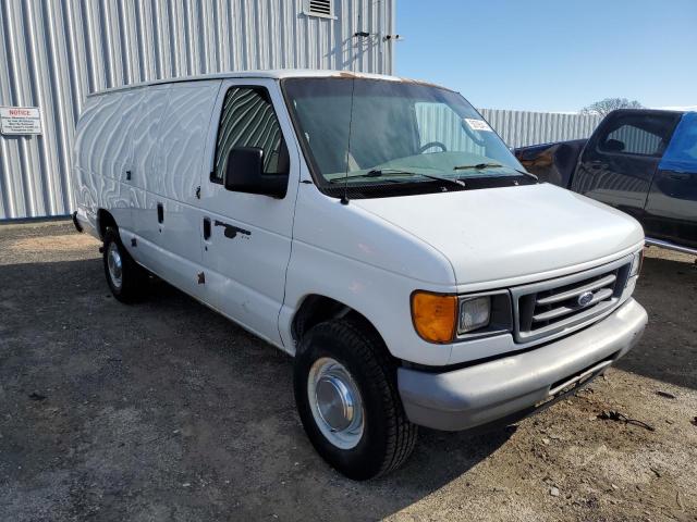 1FTNS24W26DA64603 - 2006 FORD ECONOLINE E250 VAN WHITE photo 4