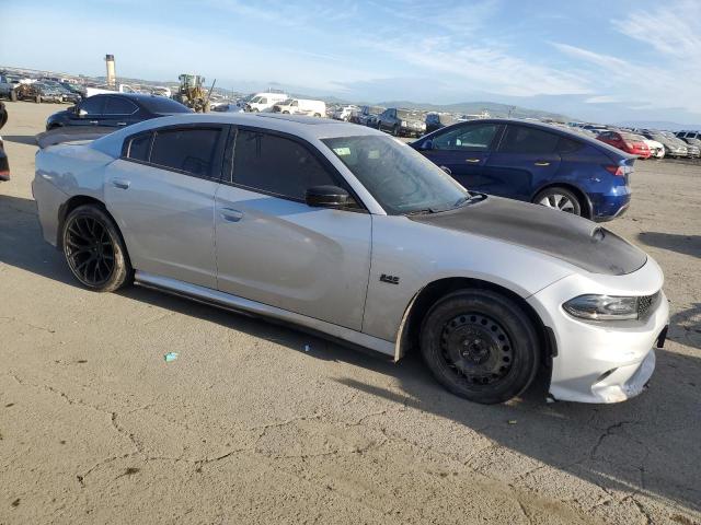 2C3CDXCTXKH635746 - 2019 DODGE CHARGER R/T SILVER photo 4