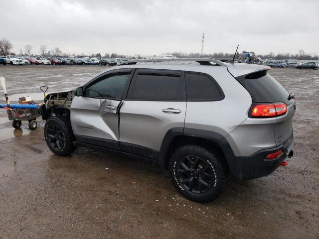 1C4PJMBS9GW223288 - 2016 JEEP CHEROKEE TRAILHAWK SILVER photo 2