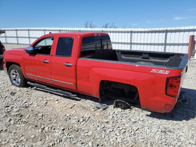 1GCVKSEC5EZ272626 - 2014 CHEVROLET SILVERADO K1500 LTZ RED photo 2