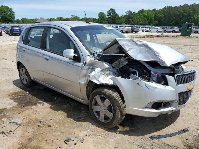 KL1TD66E79B648886 - 2009 CHEVROLET AVEO LS 银色 照片 4