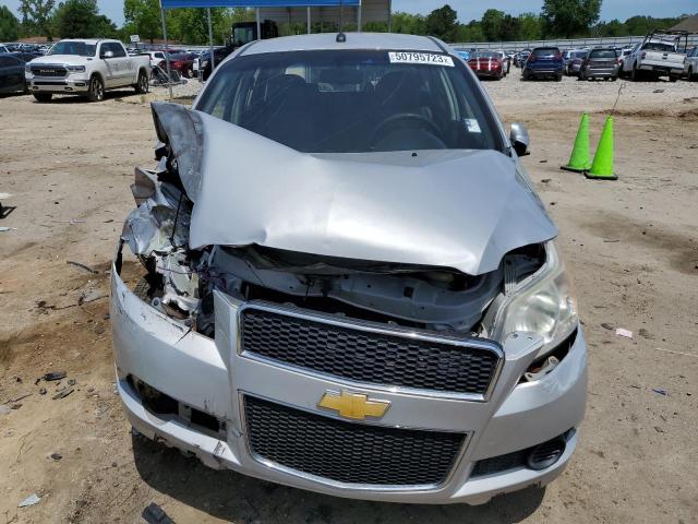 KL1TD66E79B648886 - 2009 CHEVROLET AVEO LS 银色 照片 5