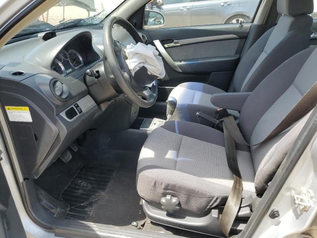 KL1TD66E79B648886 - 2009 CHEVROLET AVEO LS 银色 照片 7