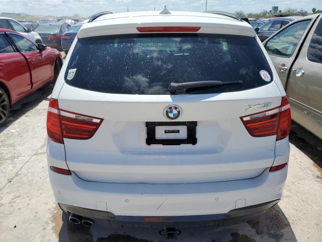 5UXWX7C53E0E80257 - 2014 BMW X3 XDRIVE35I WHITE photo 6