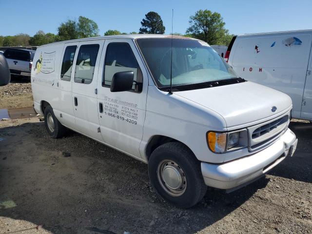 1FTRE14202HA86800 - 2002 FORD ECONOLINE E150 VAN WHITE photo 4