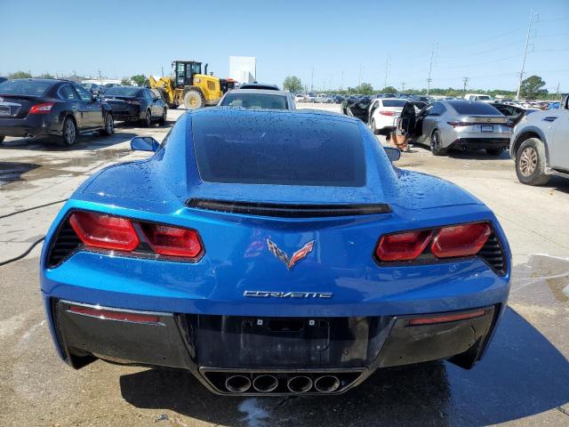 1G1YB2D78G5110185 - 2016 CHEVROLET CORVETTE STINGRAY 1LT BLUE photo 6