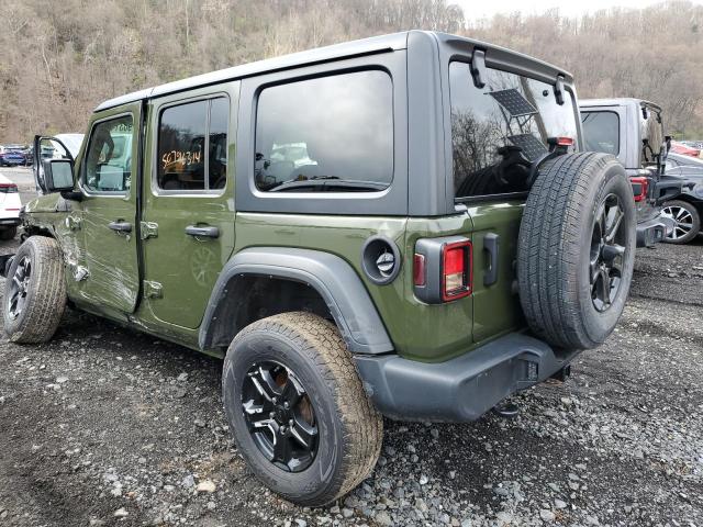 1C4HJXDG3MW508787 - 2021 JEEP WRANGLER U SPORT GREEN photo 2