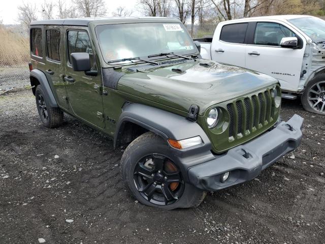 1C4HJXDG3MW508787 - 2021 JEEP WRANGLER U SPORT GREEN photo 4