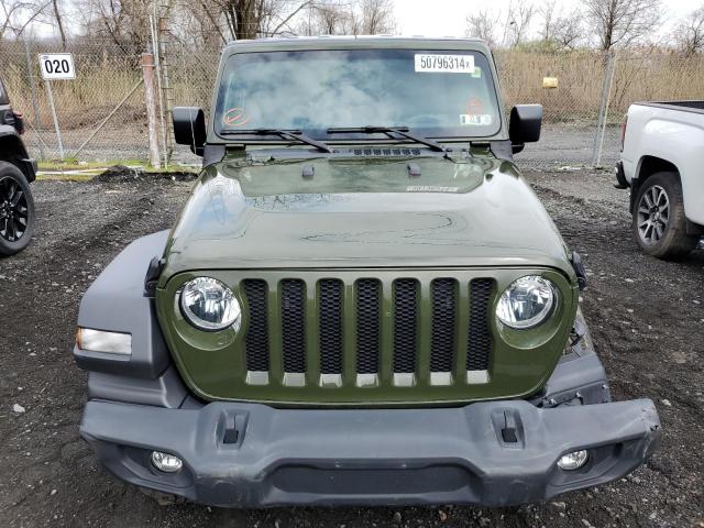 1C4HJXDG3MW508787 - 2021 JEEP WRANGLER U SPORT GREEN photo 5