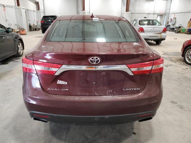 4T1BK1EB3DU024693 - 2013 TOYOTA AVALON BASE 栗色 照片 6