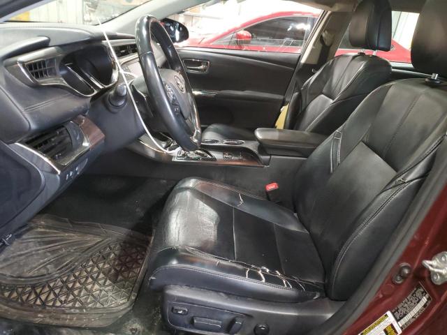 4T1BK1EB3DU024693 - 2013 TOYOTA AVALON BASE 栗色 照片 7