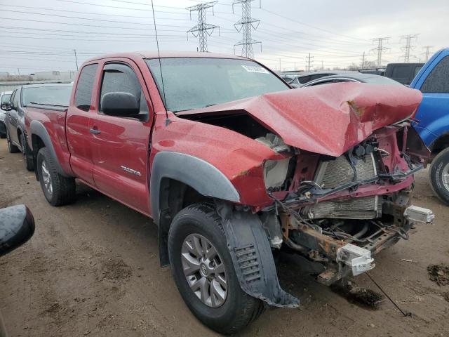 5TEUU42N95Z126788 - 2005 TOYOTA TACOMA ACCESS CAB Красный фото 4