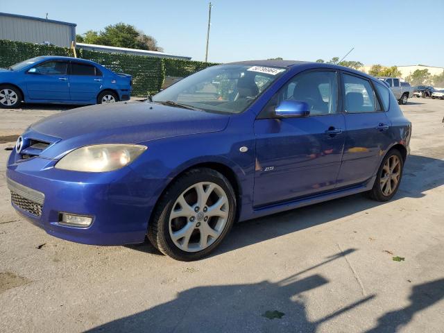 JM1BK144271694488 - 2007 MAZDA 3 HATCHBACK BLUE photo 1