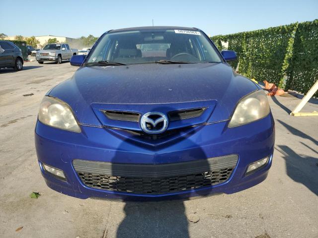 JM1BK144271694488 - 2007 MAZDA 3 HATCHBACK BLUE photo 5