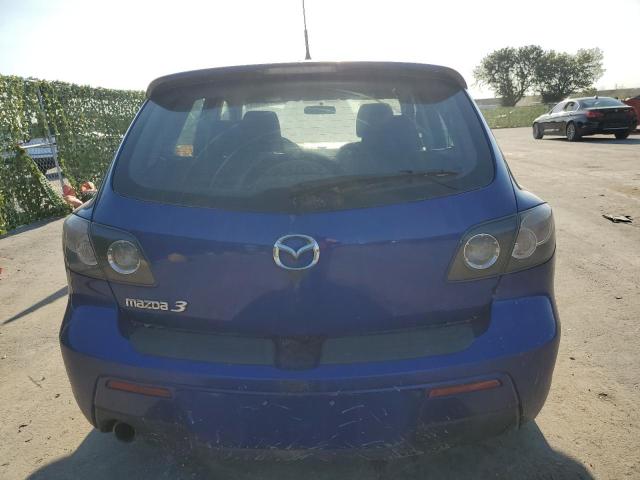 JM1BK144271694488 - 2007 MAZDA 3 HATCHBACK BLUE photo 6