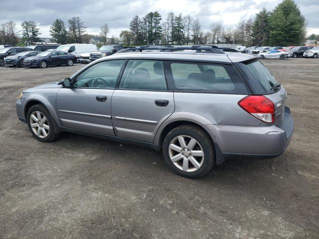 4S4BP61C687336802 - 2008 SUBARU OUTBACK 2.5I SILVER photo 2