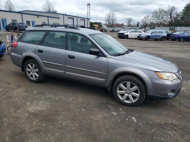 4S4BP61C687336802 - 2008 SUBARU OUTBACK 2.5I SILVER photo 4