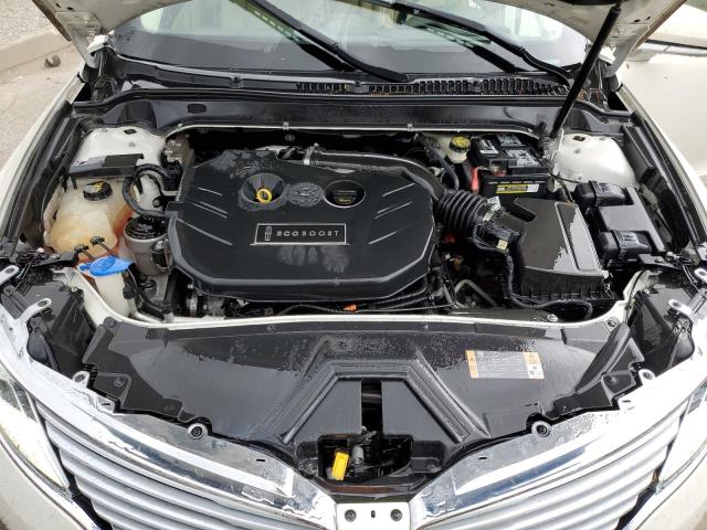 3LN6L2G94DR824067 - 2013 LINCOLN MKZ Սպիտակ լուսանկար 11