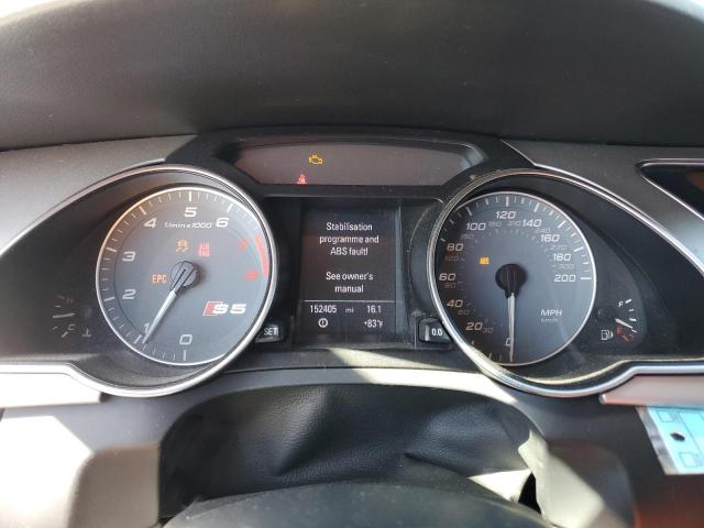 WAUCVAFR6BA019298 - 2011 AUDI S5 PREMIUM PLUS თეთრი ფოტო 9