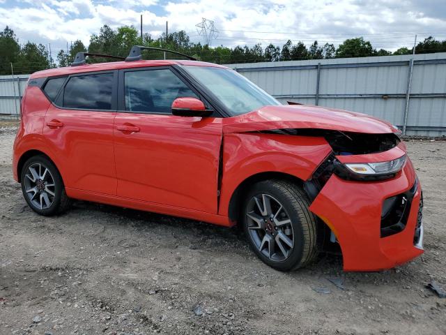 KNDJ63AUXM7751626 - 2021 KIA SOUL GT LINE RED photo 4