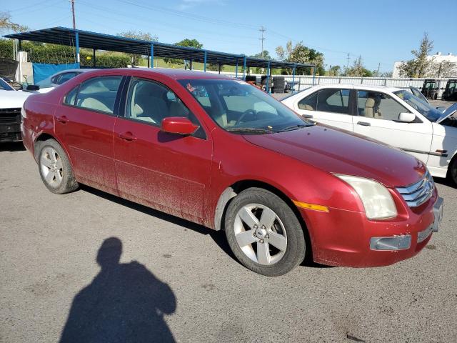 3FAHP07148R118213 - 2008 FORD FUSION SE RED photo 4