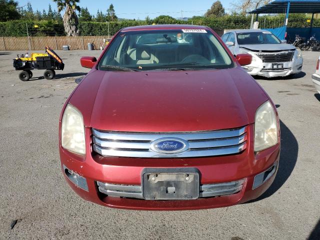 3FAHP07148R118213 - 2008 FORD FUSION SE RED photo 5