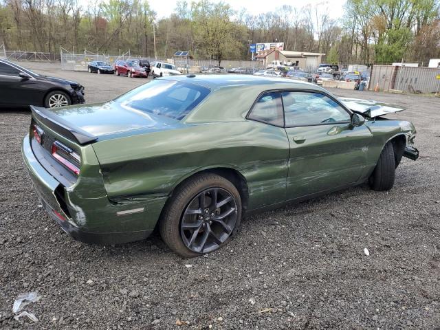 2C3CDZAG3PH527722 - 2023 DODGE CHALLENGER SXT GREEN photo 3