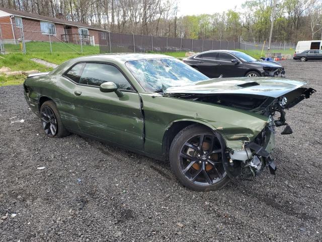 2C3CDZAG3PH527722 - 2023 DODGE CHALLENGER SXT GREEN photo 4