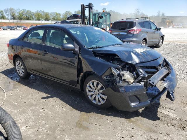 2T1BU4EE0CC784490 - 2012 TOYOTA COROLLA LE BASE BLACK photo 4