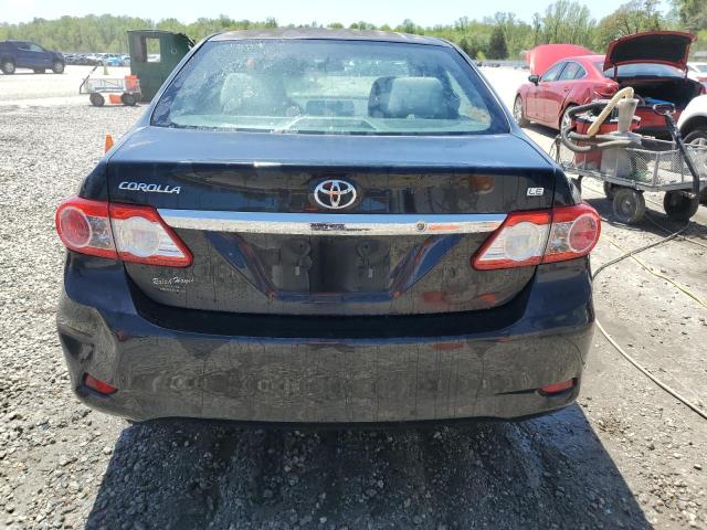 2T1BU4EE0CC784490 - 2012 TOYOTA COROLLA LE BASE BLACK photo 6