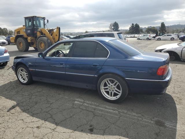 WBAGF832XWDL56074 - 1998 BMW 740 I AUTOMATIC BLUE photo 2