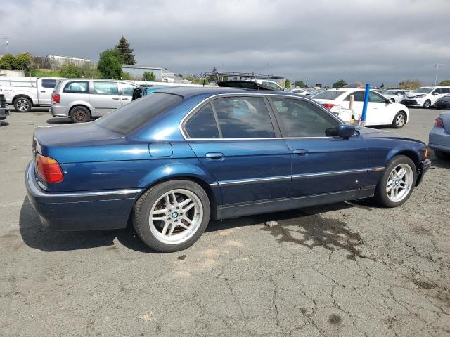 WBAGF832XWDL56074 - 1998 BMW 740 I AUTOMATIC BLUE photo 3