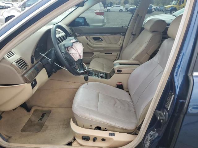 WBAGF832XWDL56074 - 1998 BMW 740 I AUTOMATIC BLUE photo 7