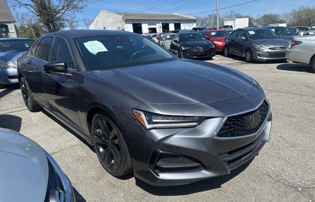 19UUB5F45MA003903 - 2021 ACURA TLX TECHNOLOGY GRAY photo 1