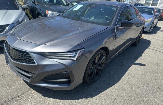 19UUB5F45MA003903 - 2021 ACURA TLX TECHNOLOGY GRAY photo 2