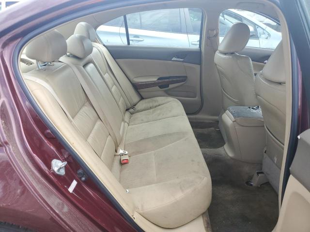 1HGCP26838A020610 - 2008 HONDA ACCORD EXL BURGUNDY photo 10