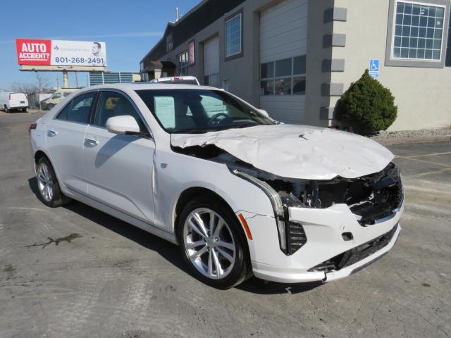 1G6DK5RK5M0109334 - 2021 CADILLAC CT4 LUXURY WHITE photo 1