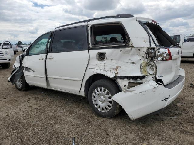 5TDZK23C77S065017 - 2007 TOYOTA SIENNA CE WHITE photo 2