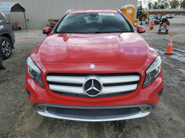 WDCTG4EB2FJ116694 - 2015 MERCEDES-BENZ GLA 250 RED photo 5