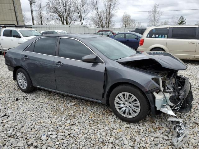 4T4BF1FK6CR255305 - 2012 TOYOTA CAMRY BASE GRAY photo 4