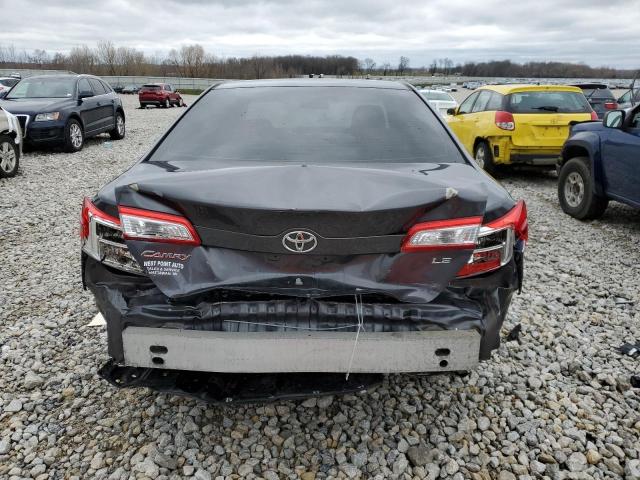 4T4BF1FK6CR255305 - 2012 TOYOTA CAMRY BASE GRAY photo 6