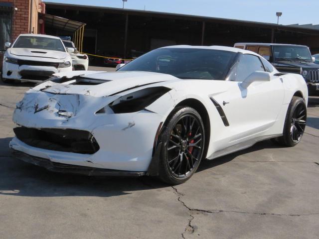 1G1YH2D78E5135115 - 2014 CHEVROLET CORVETTE STINGRAY Z51 1LT WHITE photo 2