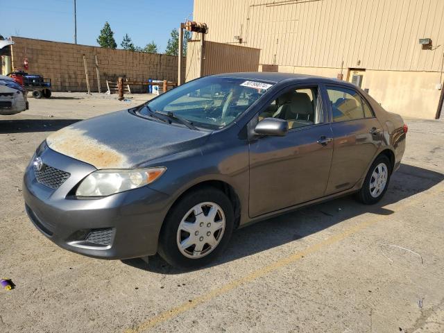 JTDBL40E39J017210 - 2009 TOYOTA COROLLA BASE GRAY photo 1