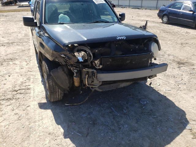 1J8FT48W88D795300 - 2008 JEEP PATRIOT LIMITED BLACK photo 9