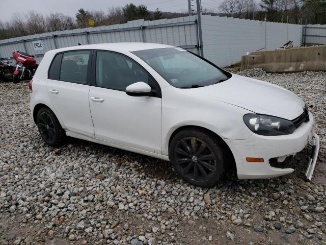 WVWDM7AJ2EW003444 - 2014 VOLKSWAGEN GOLF WHITE photo 4