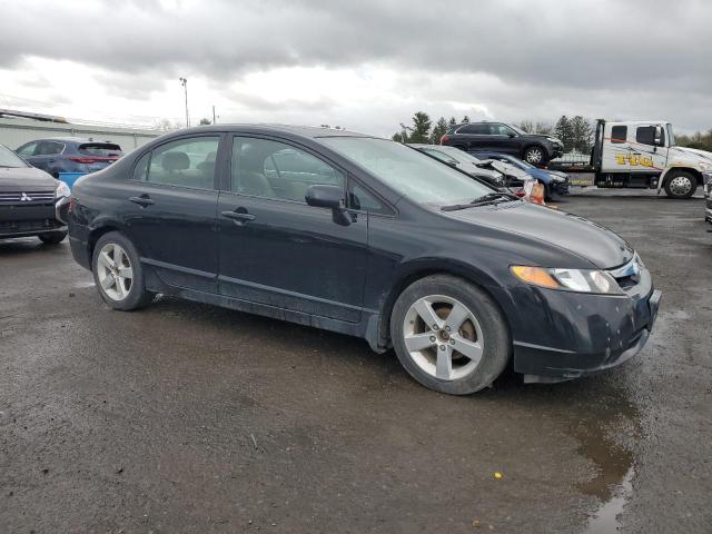 2HGFA16808H307624 - 2008 HONDA CIVIC EX BLACK photo 4