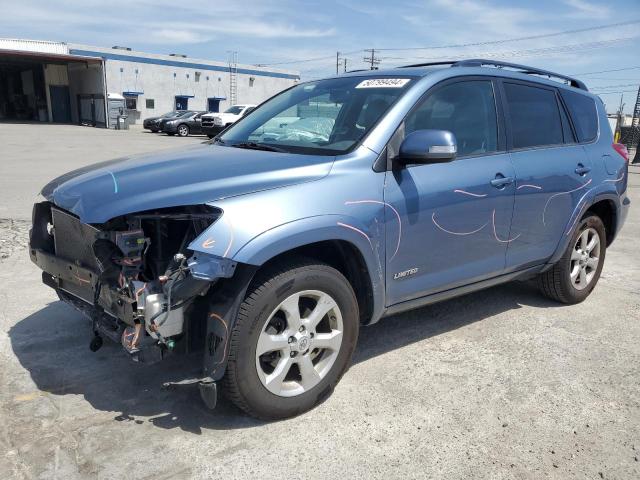 2T3BK31V69W010474 - 2009 TOYOTA RAV4 LIMITED BLUE photo 1