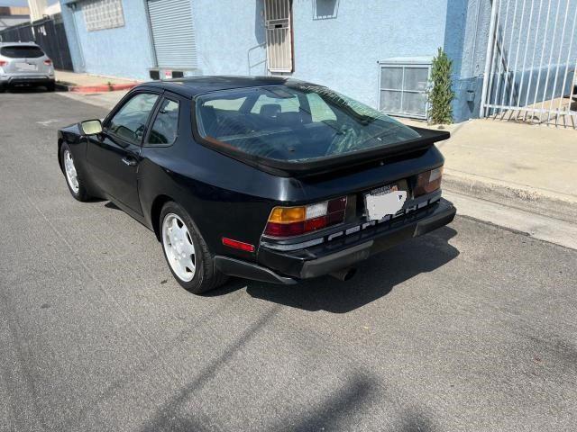 WP0AA2953HN152106 - 1987 PORSCHE 944 BLACK photo 3